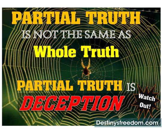 Q51 Partial Truth is Deception